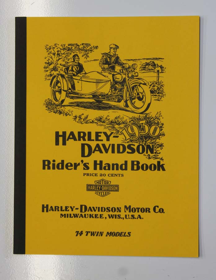 1930 Rider's Handbook